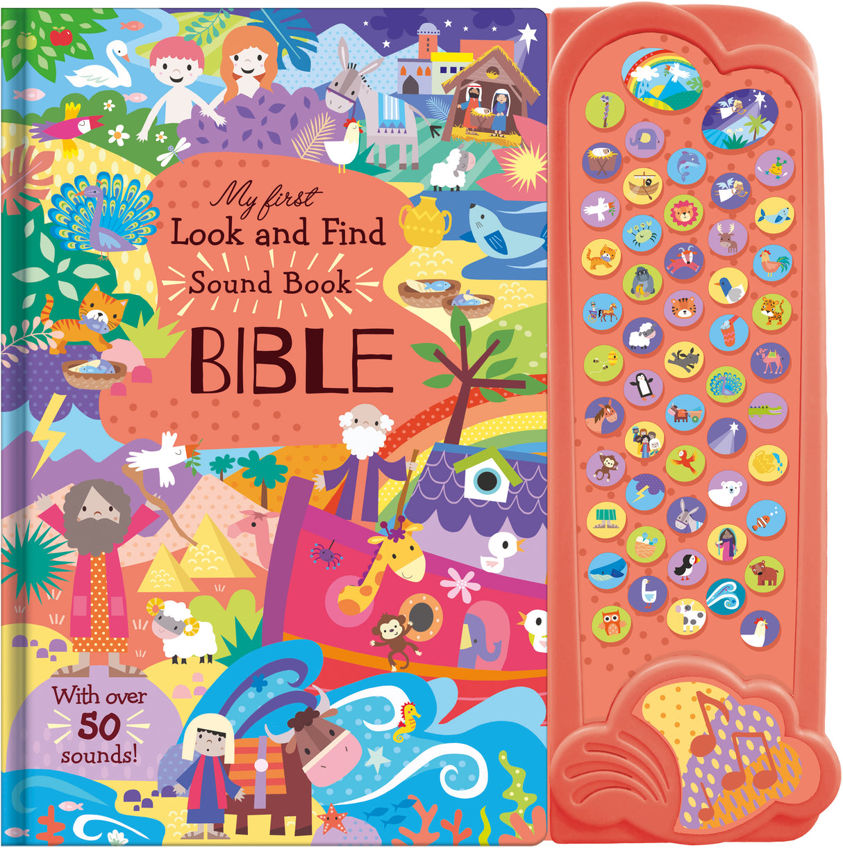 My First Look And Find Bible - Children's 50 Button Sound Book