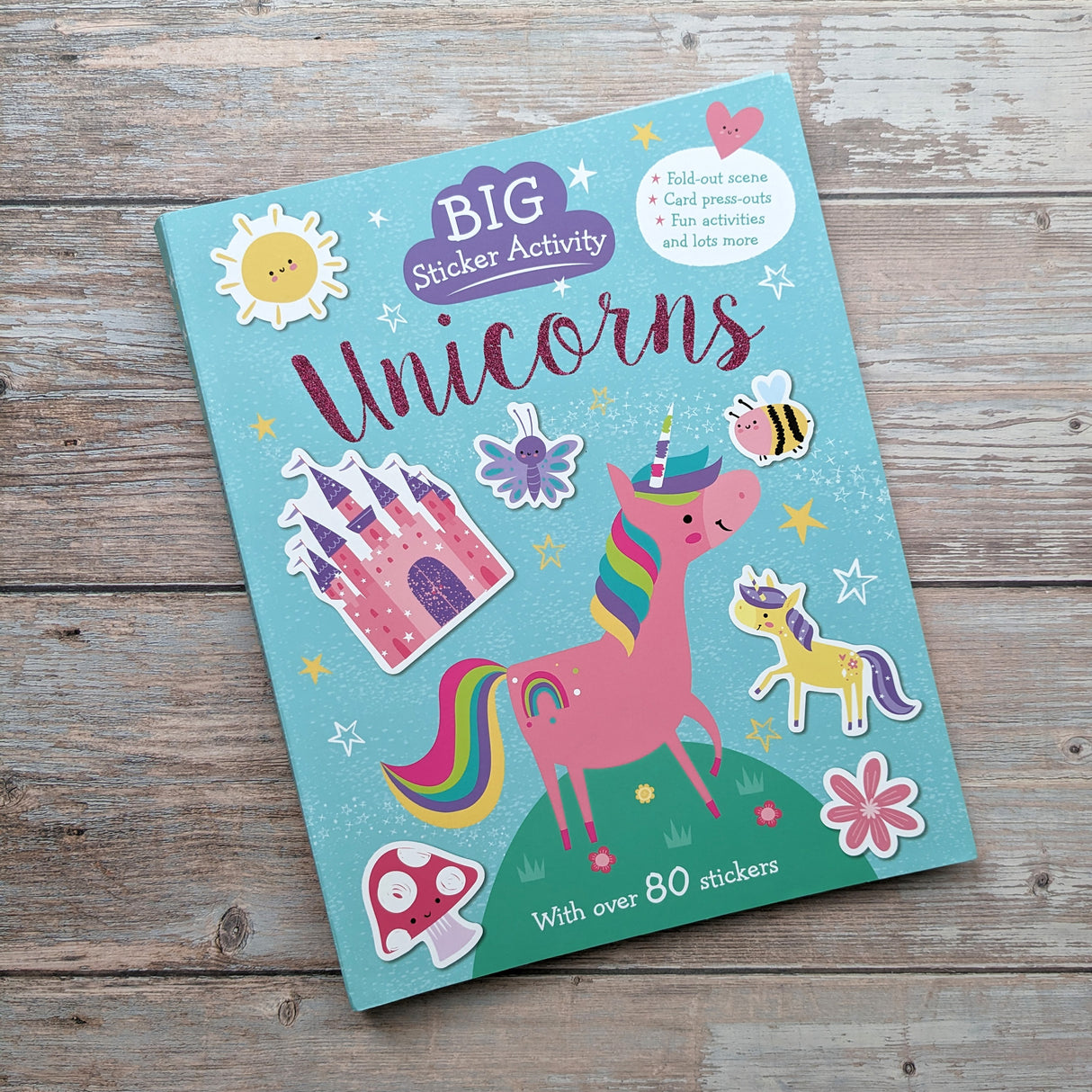 Big Sticker Activity Book – Unicorns