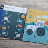 Big Sticker Activity Book – Vehicles