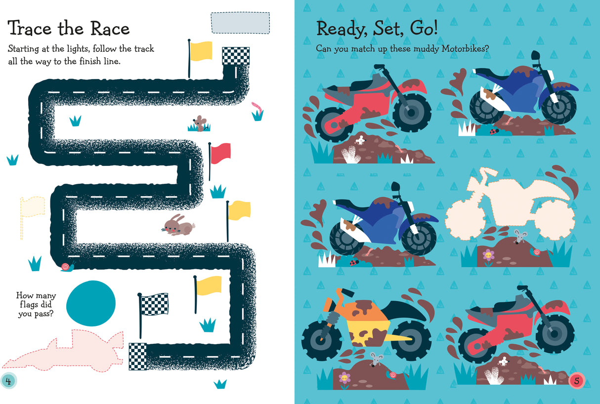 Big Sticker Activity Book – Vehicles