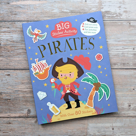 Big Sticker Activity Book – Pirates