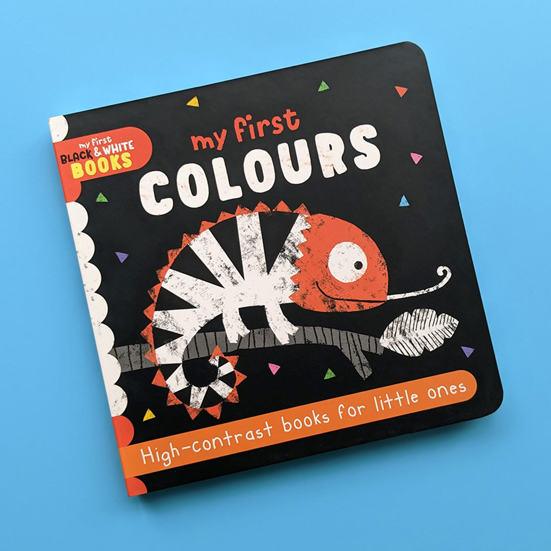 My First Colours - Children’s Black & White Contrast Book