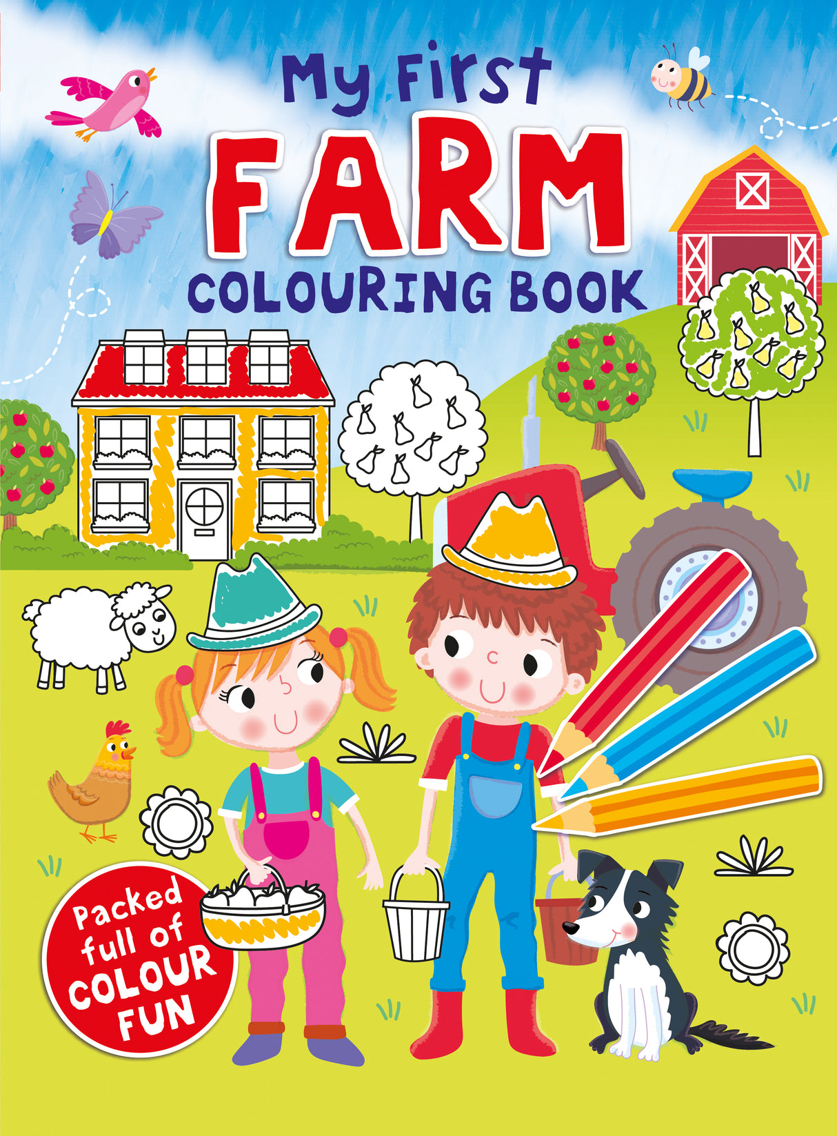 My First Farm Colouring Book