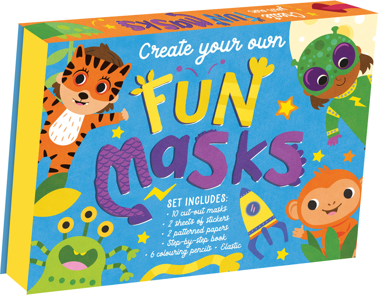 Create Your Own Fun Masks – Children’s Craft Set