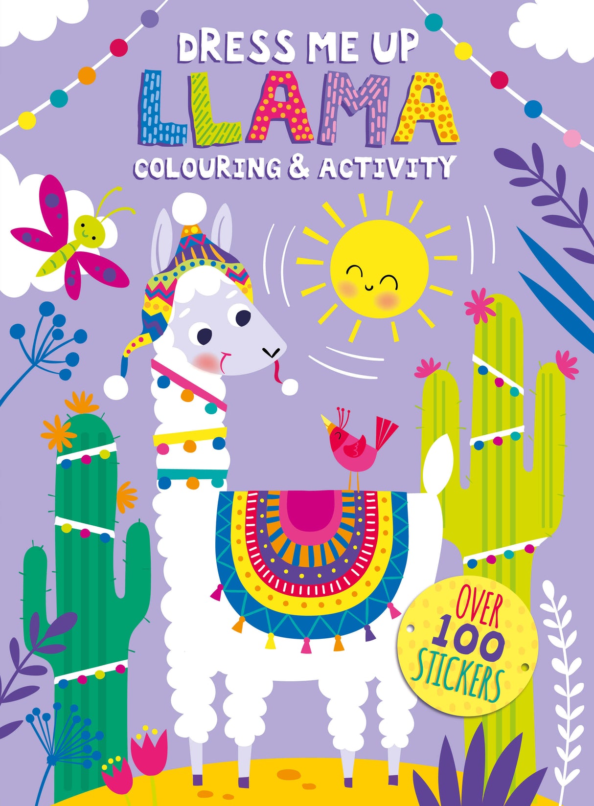 Dress Me Up Colouring & Activity Book - Llama