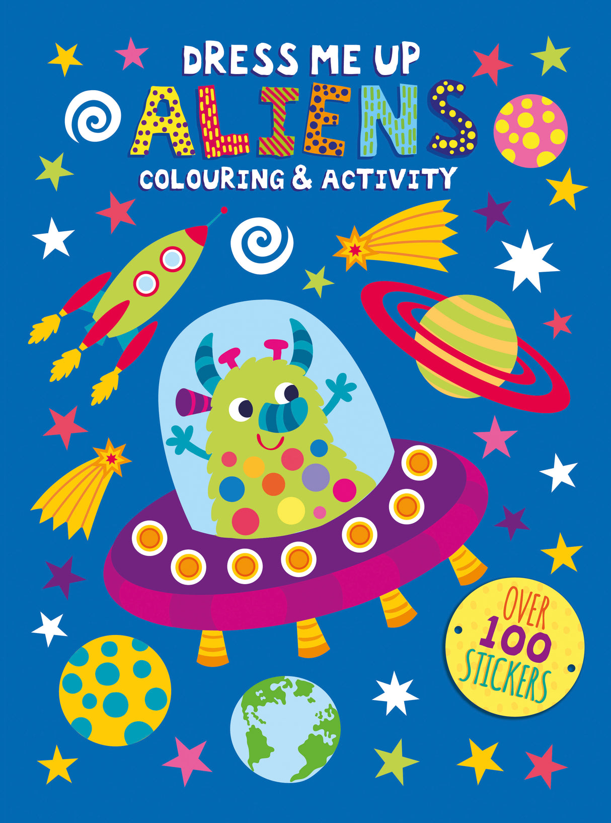 Dress Me Up Colouring & Activity Book – Aliens