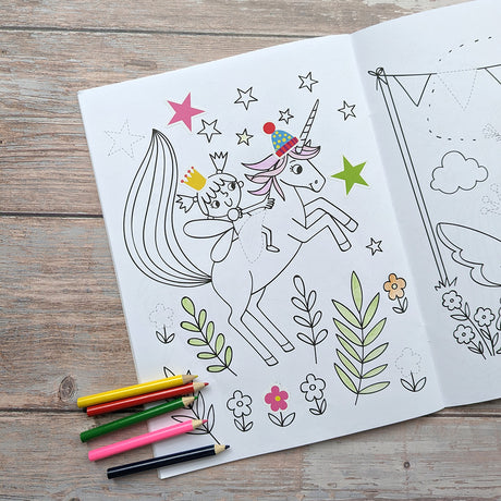 Dress Me Up Colouring & Activity Book - Unicorns