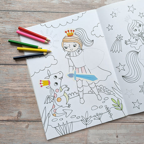 Dress Me Up Colouring & Activity Book - Princess