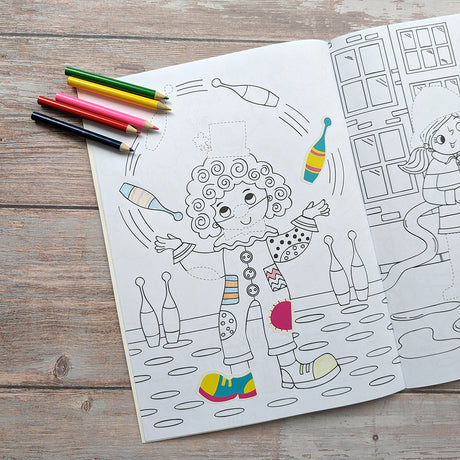 Dress Me Up Colouring & Activity Book - Costumes