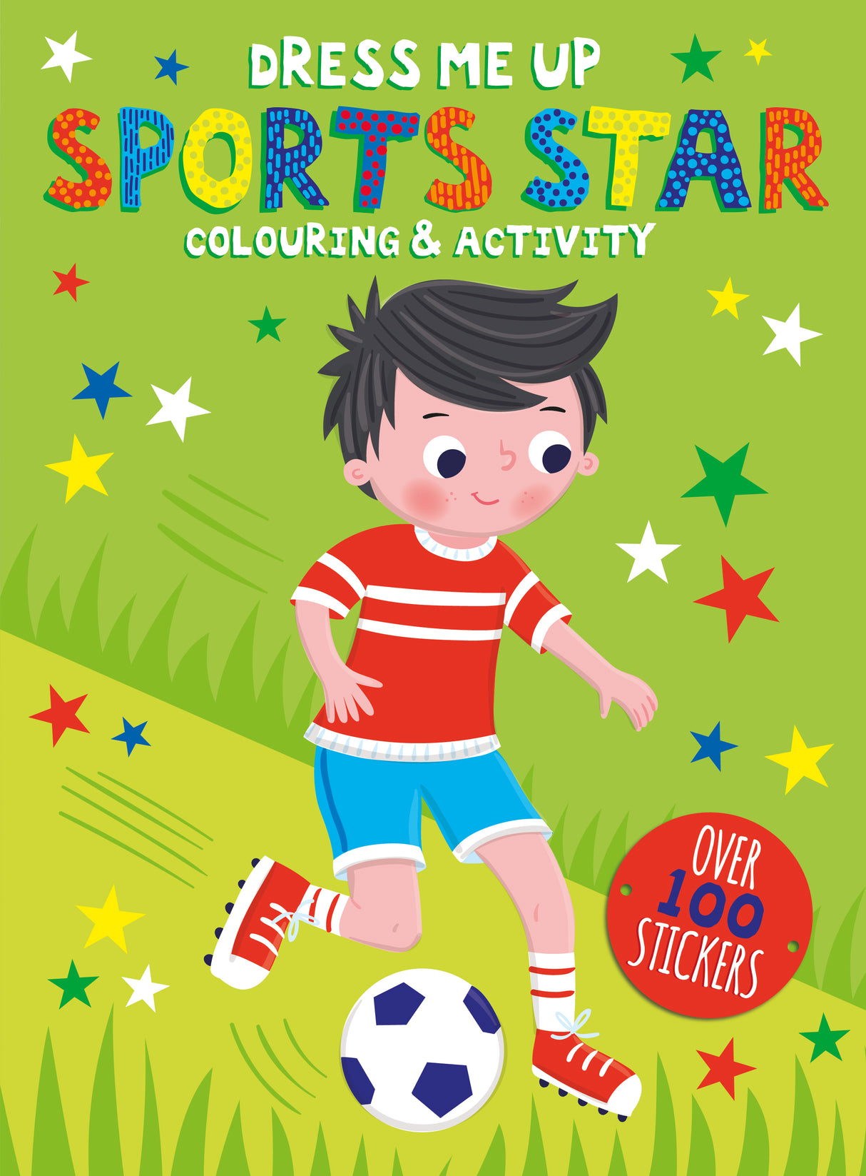 Dress Me Up Colouring & Activity Book - Sports Star