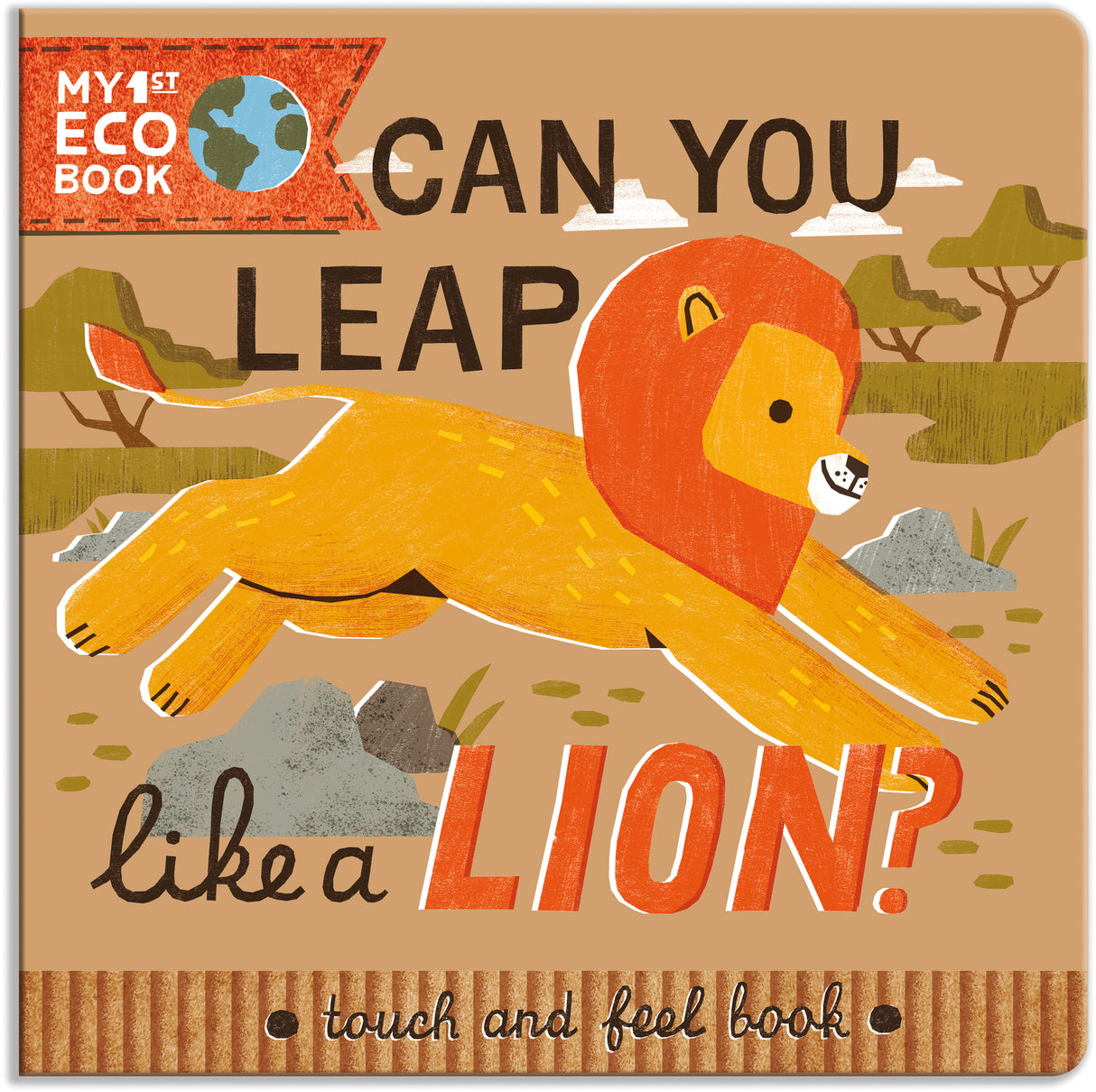 Can You Leap Like A Lion? - Children’s Eco Board Book