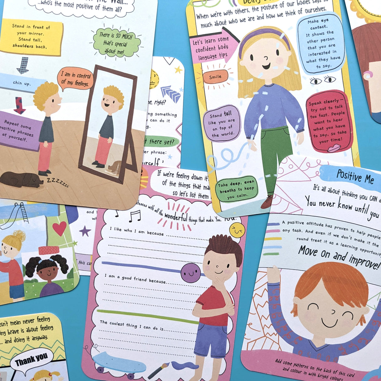 Positive Me - Children's Mindfulness Flash Cards