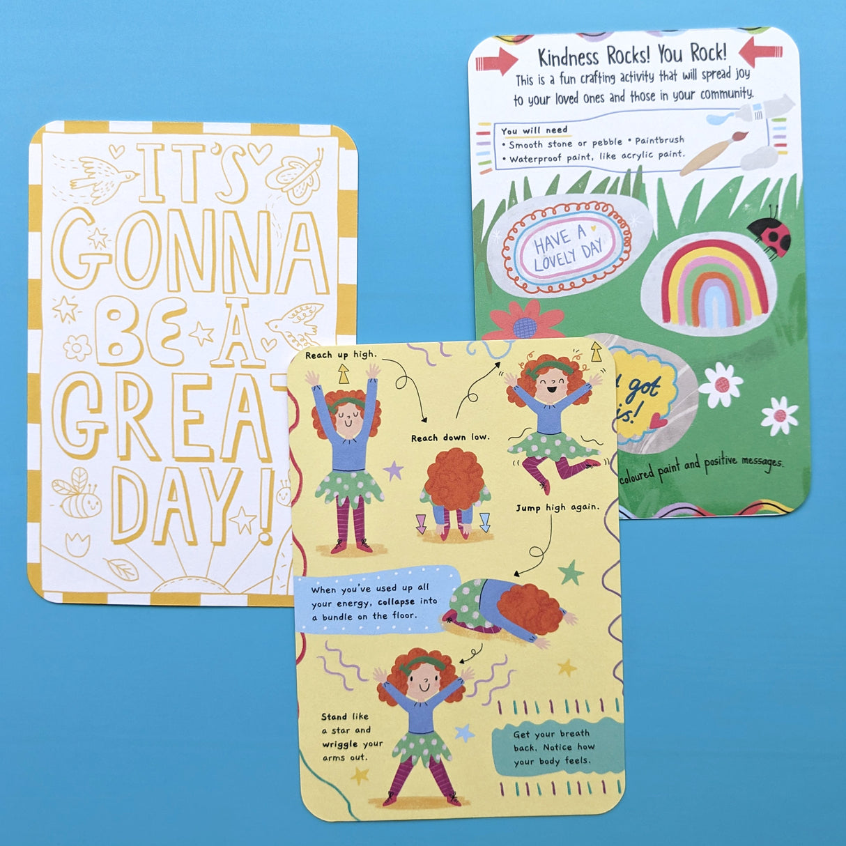 Positive Me - Children's Mindfulness Flash Cards