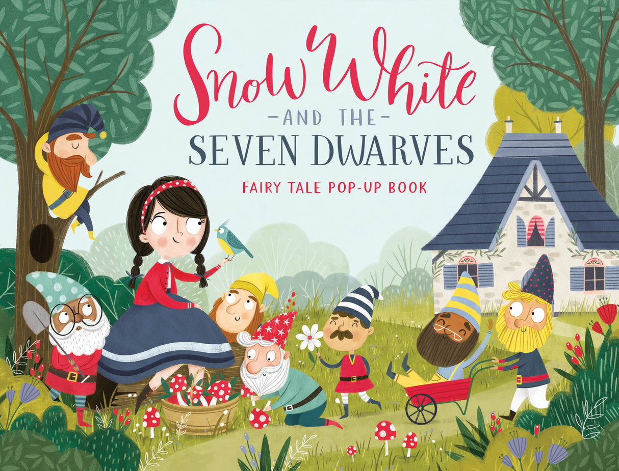 Snow White And The Seven Dwarves - Children’s Fairy Tale Pop-Up Book