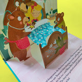 Goldilocks and the Three Bears - Children’s Fairy Tale Pop-Up Book