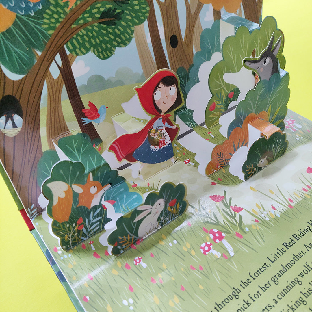 Little Red Riding Hood - Children’s Fairy Tale Pop-Up Book