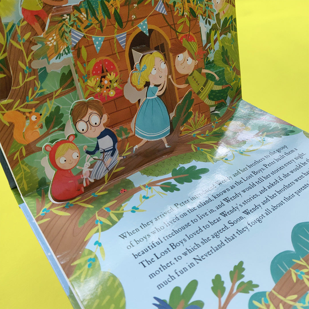 Peter Pan - Children’s Fairy Tale Pop-Up Book