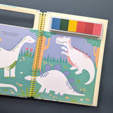 Adventure Fingerprint Activities Book – Comes With 6 Colour Inks