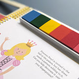 Adventure Fingerprint Activities Book – Comes With 6 Colour Inks