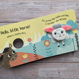 Hello Little Lamb - Children's Finger Puppet Book