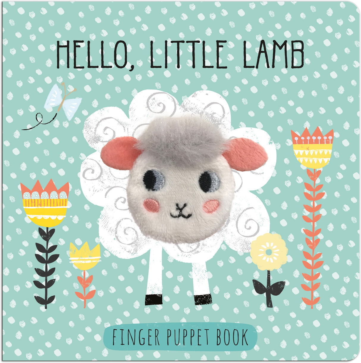 Hello Little Lamb - Children's Finger Puppet Book