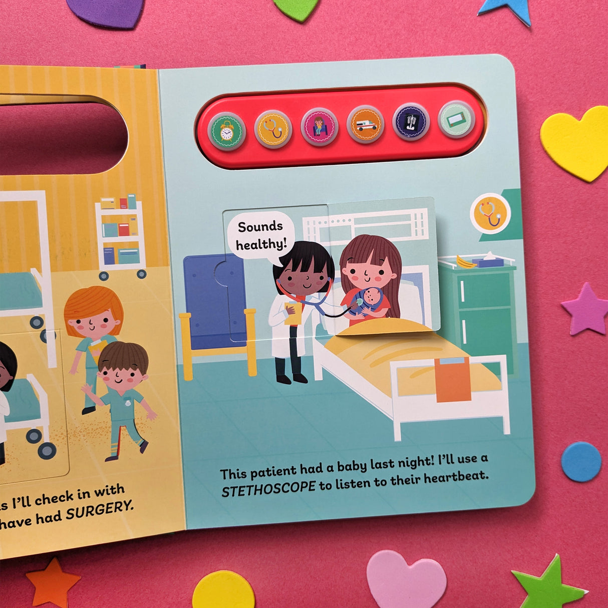 I Want To Be A Doctor – Children’s Light & Sound Lift-the-Flap Book