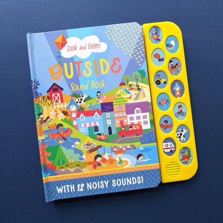 Look and Listen Outside - Children's 12 Button Sound Book