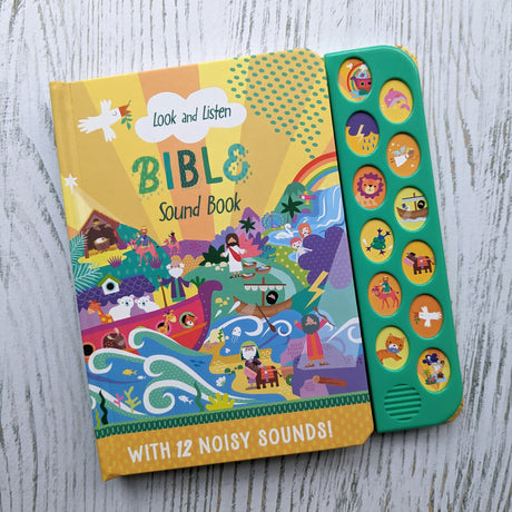 Look And Listen Bible - Children's 12 Button Sound Book