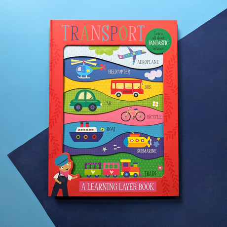 Transport - Children’s Learning Layer Book