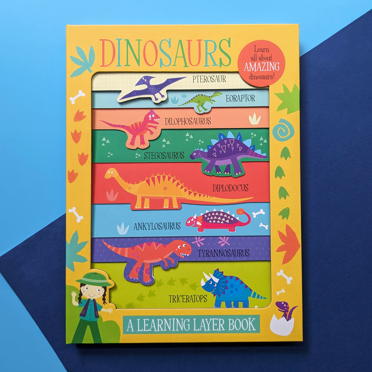 Dinosaurs - Children’s Learning Layer Book