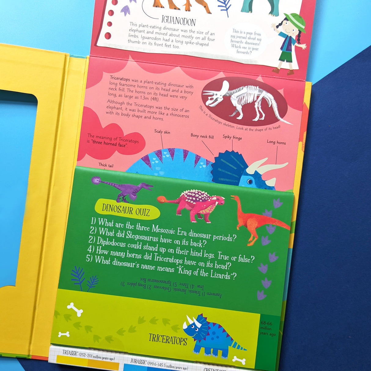 Dinosaurs - Children’s Learning Layer Book