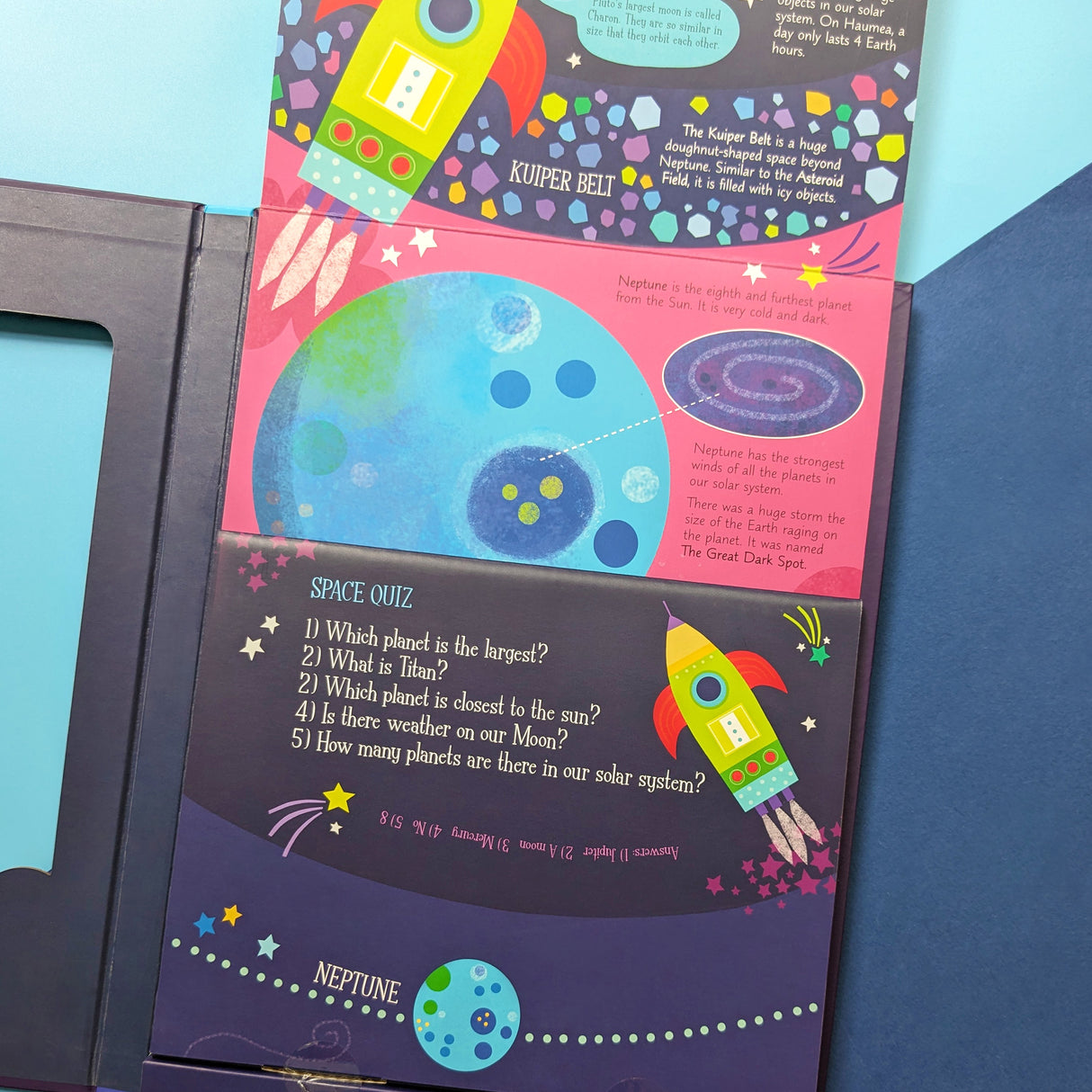 Planets - Children’s Learning Layer Book