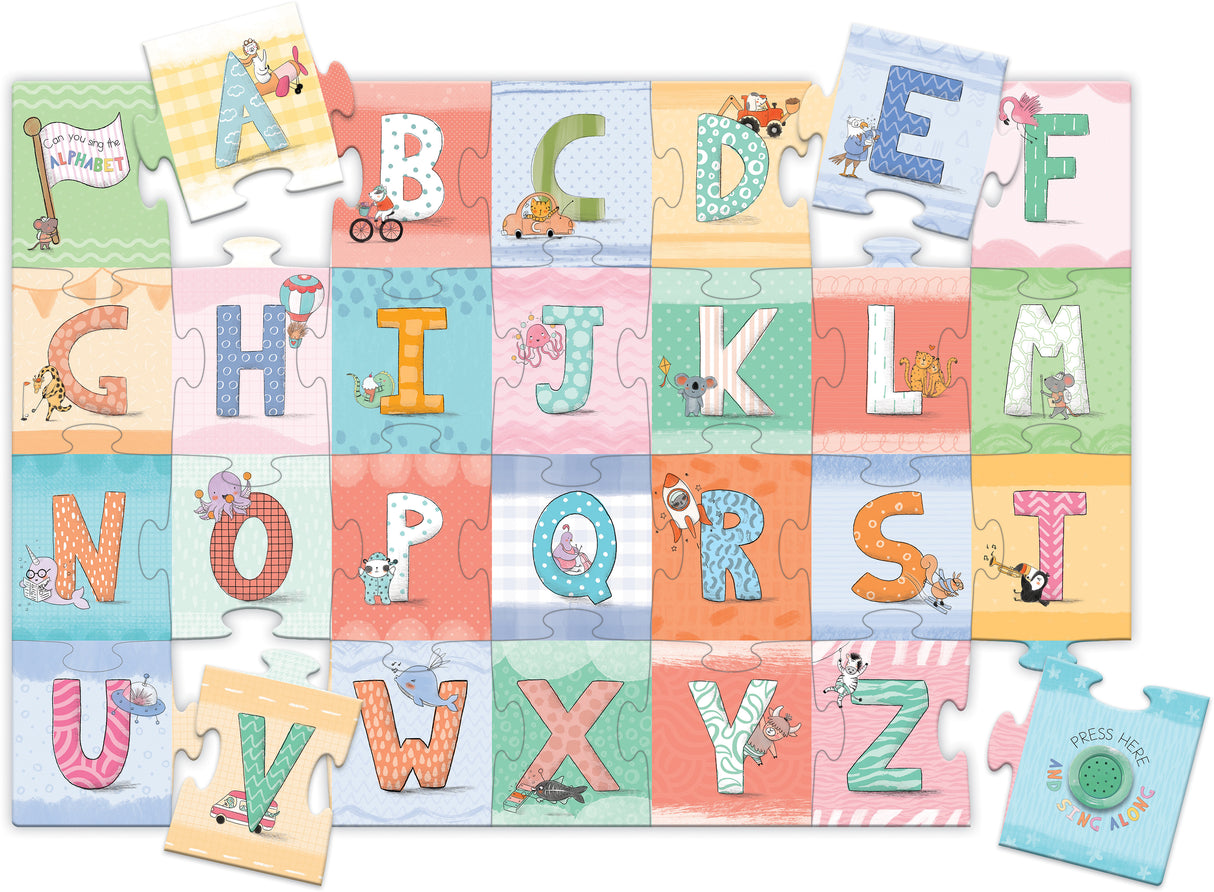 My First ABC Musical Floor Puzzle – Interactive Jigsaw for Children