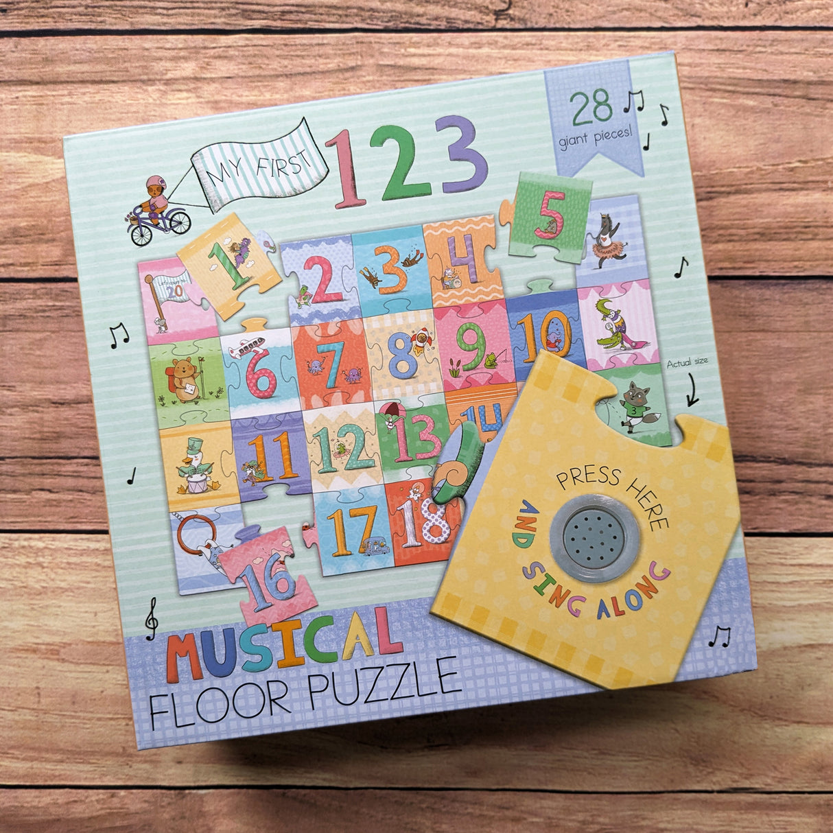 My First 123 Musical Floor Puzzle – Interactive Jigsaw for Children