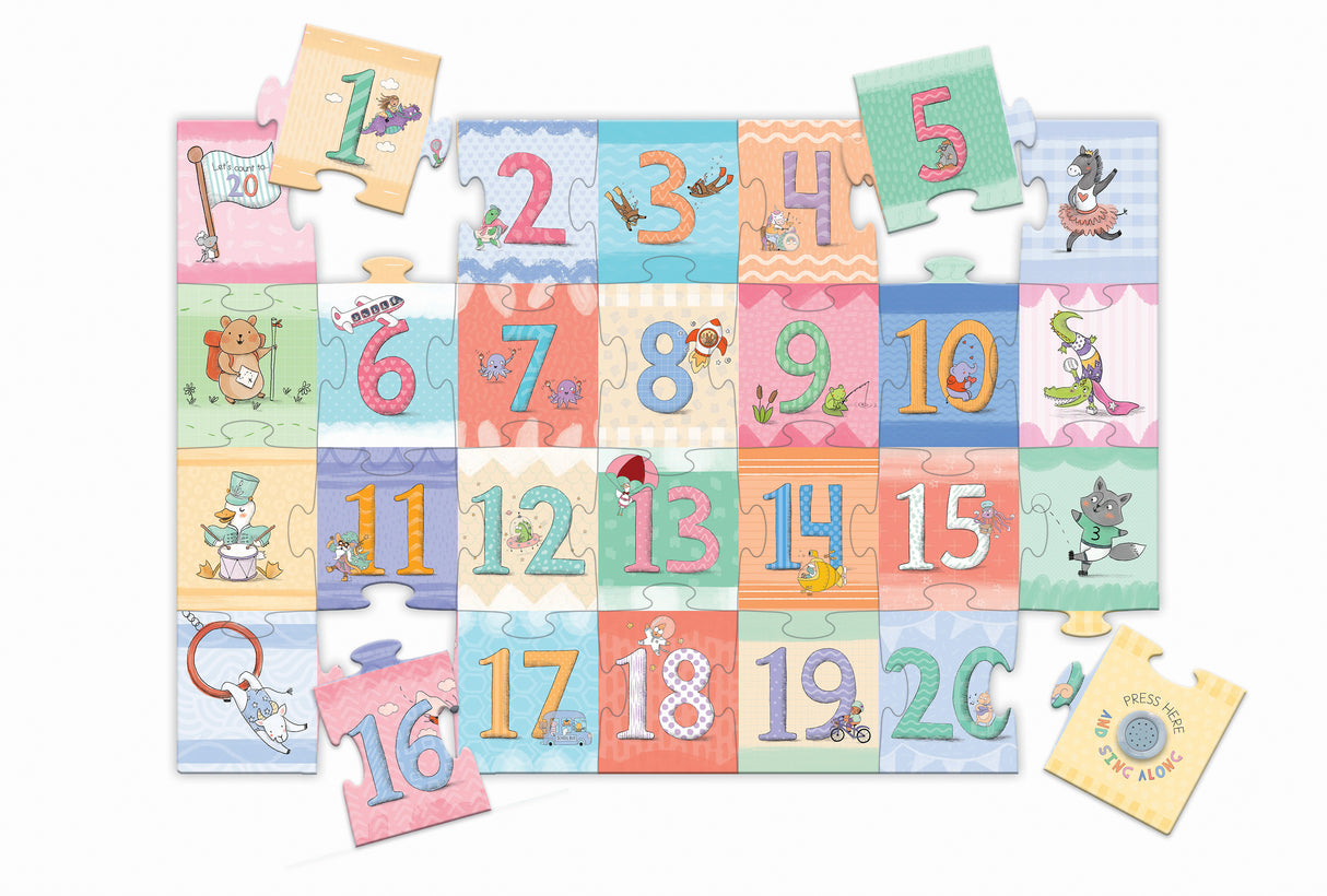 My First 123 Musical Floor Puzzle – Interactive Jigsaw for Children