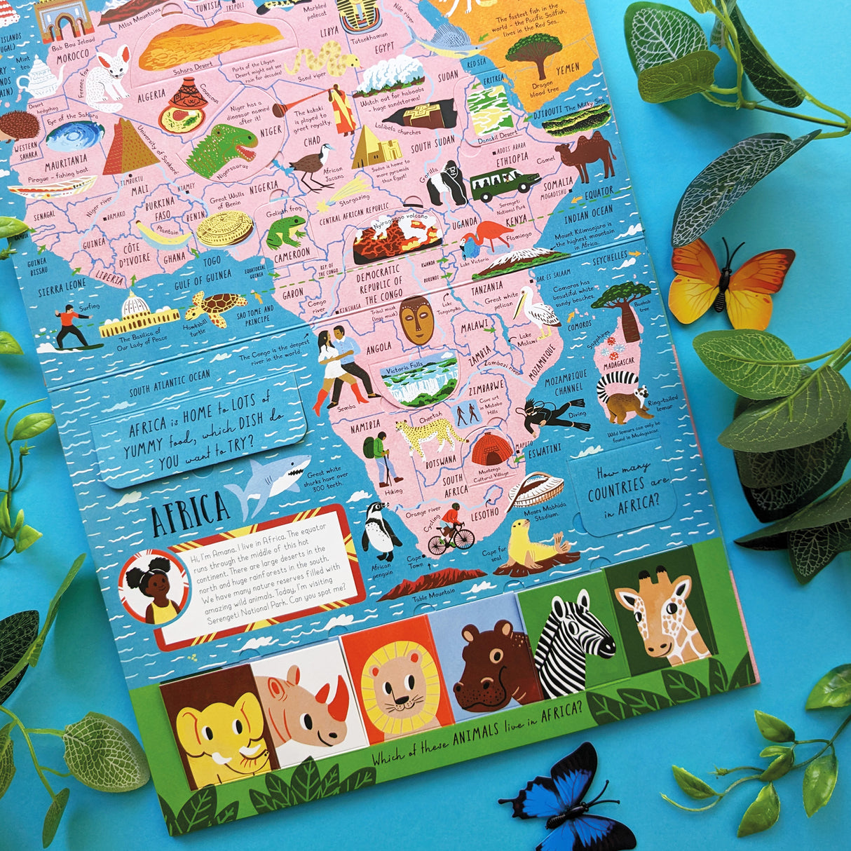 Children’s World Atlas – Lift-the-Flap Book