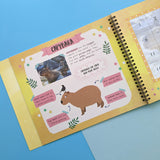 Jungle Animals - Children’s Sticker By Number Activity Book