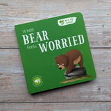 When Bear Feels Worried - Me And My Feelings Children's Board Book