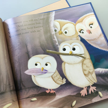 When Owl Feels Scared - Me And My Feelings Children's Hardback Book