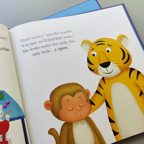 When Monkey Feels Sad - Me And My Feelings Children's Hardback Book