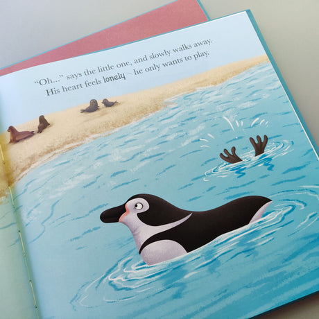 When Penguin Gets Left Out - Me And My Feelings Children's Hardback Book