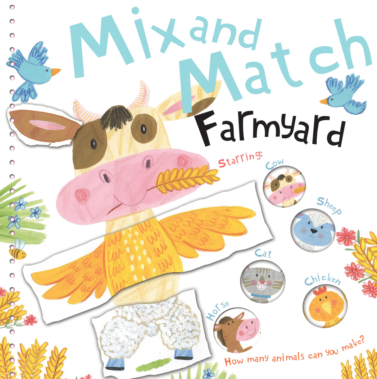 Mix and Match Farmyard – Children’s Board Book