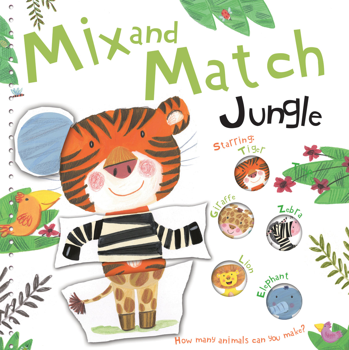 Mix and Match Jungle – Children’s Board Book