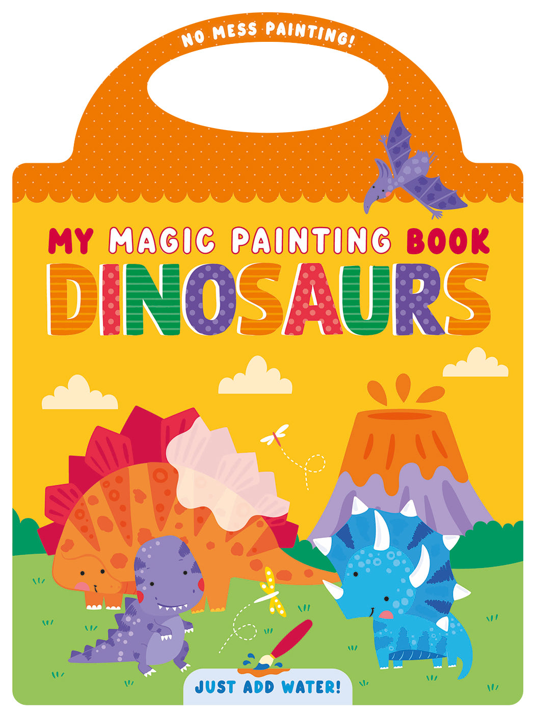 My Magic Painting Book Dinosaurs – No Mess Painting For Children