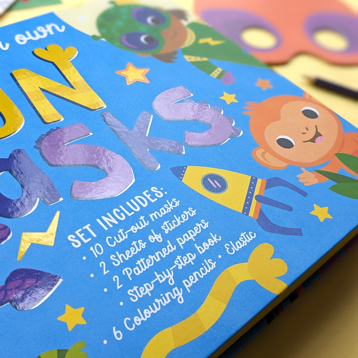 Create Your Own Fun Masks – Children’s Craft Set