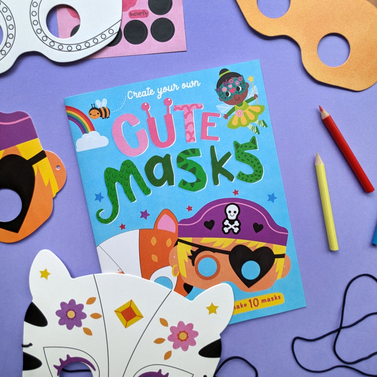 Create Your Own Cute Masks – Children’s Craft Set