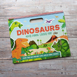 Never-Ending Sticker Fun Activity Book – Dinosaurs