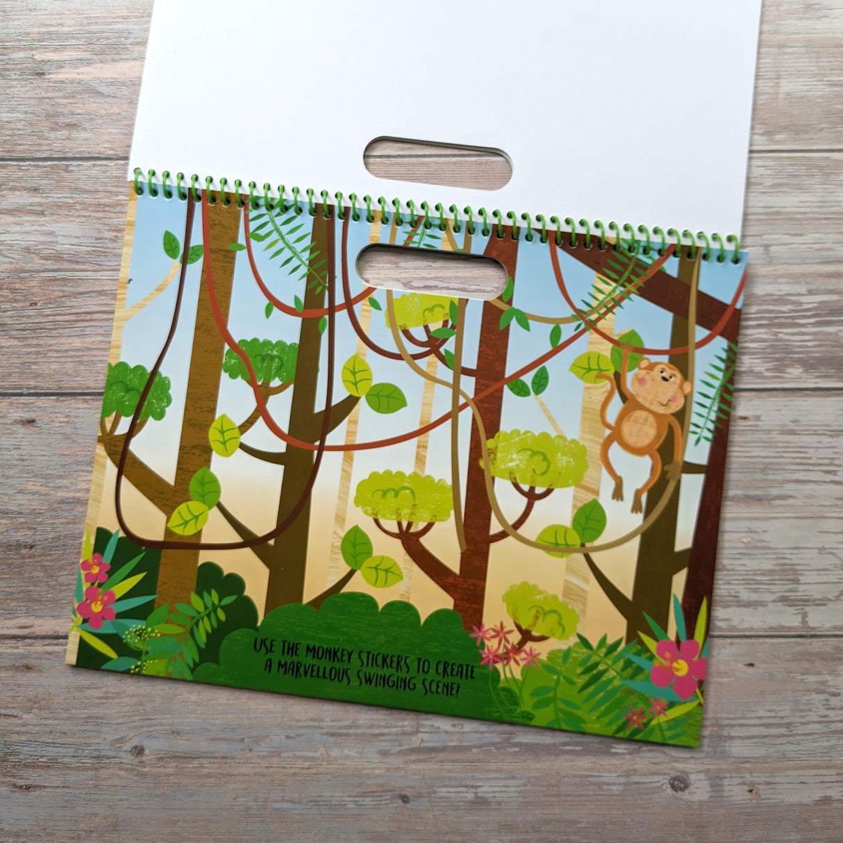 Never-Ending Sticker Fun Activity Book – Jungle