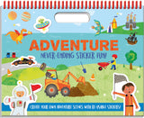 Never-Ending Sticker Fun Activity Book – Adventure