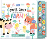 Cheep Cheep On The Noisy Farm - Children's 12 Button Sound Book